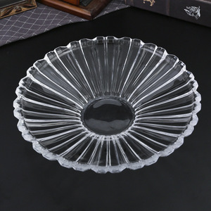 Plateau à fruits élégant en verre et métal pour la maison, salon, table basse, décorations d'intérieur, vente en gros, nouveaux produits - Product Image 4
