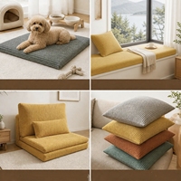 Tissu en velours côtelé 100 % polyester, prix usine, anti-boulochage, absorbant l'humidité, poids moyen, tissé pour vêtements, canapés et textiles de maison