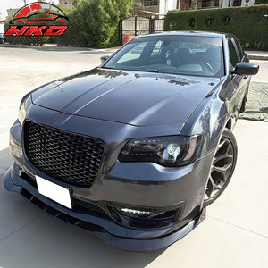 Spoiler avant style SRT pour Chrysler 300 15-23, en ABS noir brillant, accessoire extérieur de haute qualité - Product Image 2