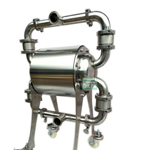 Bomba de Diafragma Sanitaria de Acero Inoxidable para Alimentos, Bomba para Procesamiento de Bebidas - Product Image 1