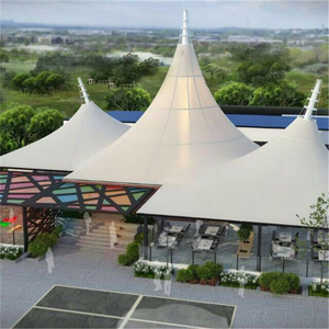 Tự Làm Sạch 1000D 950GSM Lều Mái Vải Kiến Trúc Độ Bền Kéo Màng - Product Image 3