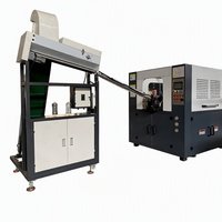 Machines de soufflage de bouteilles en plastique PET/PC entièrement automatiques à 3 cavités pour l'eau minérale