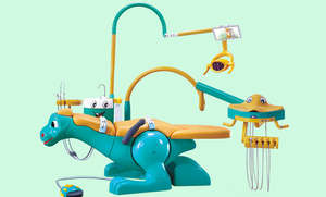 Ruiba 2025 New Product Cartoon Dinosaur Children <strong>Dental</strong> <strong>Chair</strong> <strong>Unit</strong> <strong>Price</strong> High Quality Children <strong>Dental</strong> <strong>Chair</strong> <strong>Unit</strong> - Product Image 2