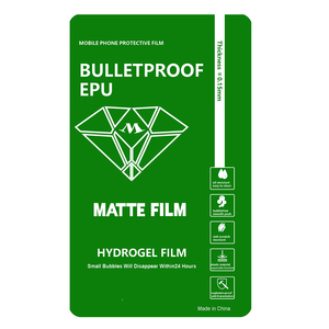 Haowang Nhà Máy Bán Hàng Trực Tiếp 120*180Mm Bong Bóng Miễn Phí Mịn Cảm Ứng Nhạy Cảm Matte Epu Bảo Vệ Màn Hình Phim Cho Iphone 14 15 16 Pro - Product Image 1