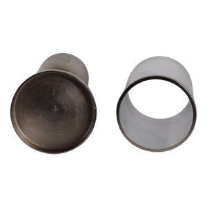 Portacandele Decorativo Contemporaneo con Vetro Rimovibile, Elegante Centrotavola per Soggiorno, Base in Metallo - Product Image 6