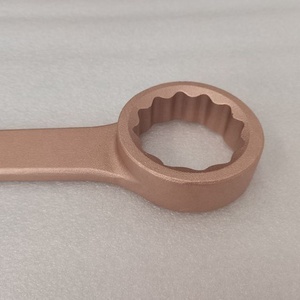 Kıvılcım çıkarmayan aletler alüminyum bronz tek kutu anahtarı 10mm - Product Image 5