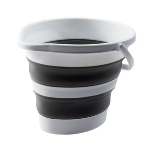 Wholesale Thick Durable 5L 10L High Capacity Storage Portable Plastic Collapsible Bucket