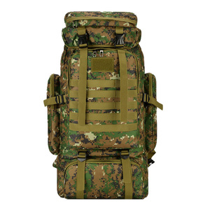 Tactical <b>Backpack</b> 56-75L <b>Waterproof</b> Camouflage Outdoor Hiking Bag Unisex Large Capacity <b>Backpack</b> For Men Women - Product Image 5