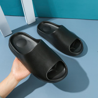 2024 nouveau Logo personnalisé unisexe EVA sandales mousse à mémoire nuage chaussures chaussures originales diapositives maison pantoufles pour femmes et hommes