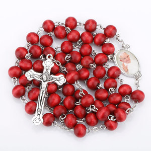 <span class=keywords><strong>Rosario</strong></span> di preghiera cattolica di gerusalemme fatto a mano <span class=keywords><strong>da</strong></span> terra santa <span class=keywords><strong>rosario</strong></span> di Rose in legno di israele - Product Image 2