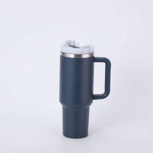 Stainless Steel Tumbler With <b>Straw</b> 20oz Double Wall Vacuum Insulated Travel Mug Modern Design For All Colors - Product Image 5