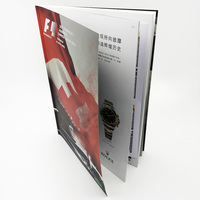 Impression de décalcomanie UV de haute qualité, couverture parfaite, reliure à colle, impression de brochures pour les événements sportifs
