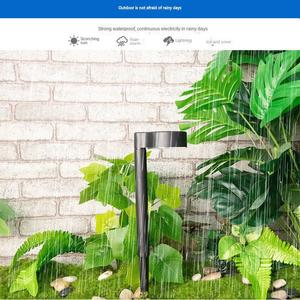 Iluminación de calle de inundación de camino con energía solar Luces de patio trasero RGB Luces de jardín solares impermeables para exteriores - Product Image 5