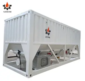 Silo 20 Tấn 30 Tấn Chất Lượng Cao Bể Chứa Bột Ngô Bột Thực Phẩm Silo Thép Không Gỉ Để Đựng Đường