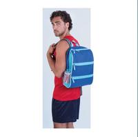 Sac à dos scolaire promotionnel en polyester imperméable avec logo personnalisé FOCUS, fermeture éclair, impression personnalisée, design élégant pour la publicité