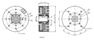 Motor sin Escobillas iFlight IPower GM5208-24 de 12.5mm con Anillo Colector de Metal/Plástico para Drones, Adaptador de Control Remoto Mejorado - Product Image 2