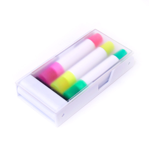 Pennarelli Artistici Fluorescenti, Pastelli a Cera, Forniture per Ufficio e Scuola, Evidenziatori Lisci, Set di Pastelli Colorati, Evidenziatori in Gel Colorato - Product Image 5