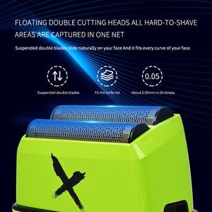 Professional Twin Blade Shaver for Face and Body LED Light Barber With <b>USB</b> Use Twin Blade Shaver - Product Image 4