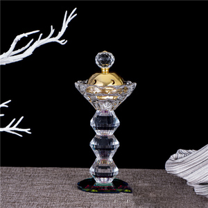 Direct Manufacturer Crystal Incense Burners Exotic Style Carbon <strong>Burning</strong> Stoves for Oud &amp; Bakhoor Incense Pillar Compatible - Product Image 5