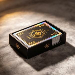 Cartes de tarot en feuille d'or, cartes <span class=keywords><strong>oracle</strong></span> laser, cartes spirituelles de méditation avec papier offset et impression offset, emballage en boîte cadeau - Product Image 4