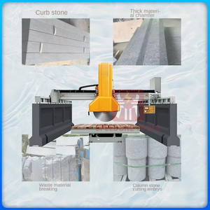 Xây dựng đá cẩm thạch chế biến đá hồng ngoại <span class=keywords><strong>CNC</strong></span> cầu dày vật liệu máy cắt cho đá granit lề đường đá stele điêu khắc - Product Image 2