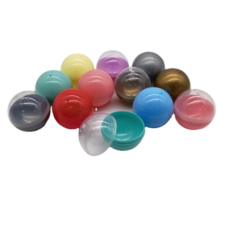 Пластиковые шарики, пустые капсулы для детских игрушек, торговый автомат, 60 мм 65 мм 70 мм 75 мм 92 мм 100 мм