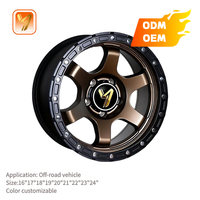 Nouvelles jantes en alliage d'aluminium pour SUV, 16-24 pouces, 5x114.3, 5x127, 5x150, 6x139.7, tout-terrain, à déport profond, avec système Beadlock