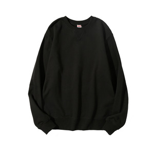 Cotton Terry Cloth Crew Neck Sweatshirt Smlxl2xl3xl Thickened Long Sleeve Youth Wear - Product Image 4