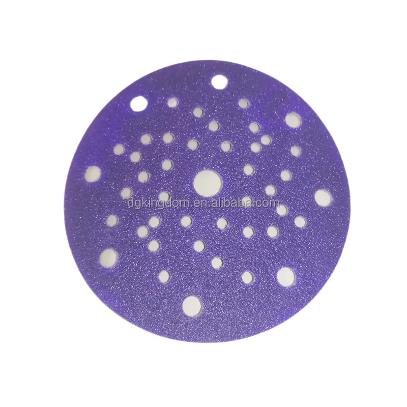 D DMS DIMEISI Q22T disques de sable violet en Film céramique Polyester personnalisé 6 pouces 45 trous