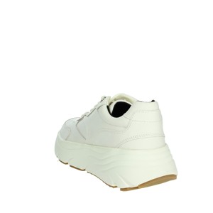 Sneakers bianche sportive retrò da uomo D26UFA 00085 alla moda mocassini da passeggio in rete morbida e scarpe da basket - Product Image 2