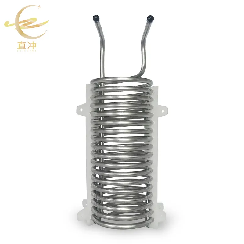 Ss304 ठंडा कुंडल बाष्पीकरण अनुकूलित हीटिंग और ठंडा coils छोटे ठंडा coils
