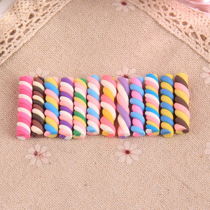 Soft Clay Rainbow Rods For Diy Craft Art Decorative Accessories <b>Polymer</b> Clay Sculpture Supplies Multicolor Twist Pattern - Product Image 2