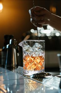 Vaso Mezclador de <span class=keywords><strong>Bar</strong></span> sin Costuras de 20oz, Vaso de Cristal para Cocteles con Fondo Pesado - Product Image 6