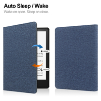 Bojin casing penutup dudukan untuk Kindle Paperwhite 6.8 2021 inci Gen 11 dengan tali tangan