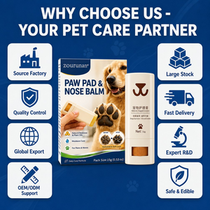Baume pour les pattes et le nez des animaux Zourunan, stick hydratant pour les pattes de chien et de chat, soulage les pattes sèches et gercées, 15g, <span class=keywords><strong>cire</strong></span> <span class=keywords><strong>d</strong></span>'<span class=keywords><strong>abeille</strong></span> naturelle, OEM - Product Image 4