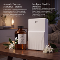 Huile parfumée douce pour diffuseurs d'ambiance, bouteille de 500 ml, recharge non toxique pour usage domestique nocturne