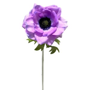 <b>Secret</b> Garden Artificial Anemone 40cm Blue Purple Silk Flower For Wedding Home Decor - Product Image 5