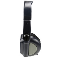 Arkon IP112 Headset Nirkabel IR Dua Kanal Driver Dinamis Jangkauan 30m Kontrol Tombol Suara Stereo On-Ear Daya Tahan Baterai 5-10 Jam