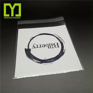 Factory Custom Logo Clear Plastic BOPP Shrink <strong>Bag</strong> Disposable Eco-friendly Heat Sealed Clothing Underwear Gravure Supermarket - Product Image 2