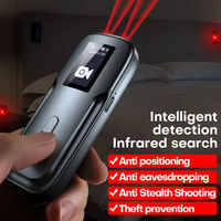 Détecteur de caméra cachée AK500, détecteur de caméra sans fil anti-espion, localisateur de signal RF, scanner de suivi GPS GSM avec écran