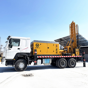 Machine de Forage de <span class=keywords><strong>Puits</strong></span> d'Eau Montée sur Camion 300m 500m avec Compresseur d'Air - Product Image 6