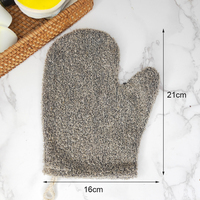 Gants exfoliants naturels en forme de fleur pour le corps, écologiques, pour le spa, vente en gros