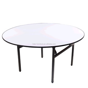 White round cheap card tables and chairs banquet tables - Product Image 1