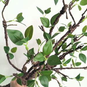 Ramas de Hojas Verdes Artificiales de Espuma de 84 cm, Decoración para el Hogar de Plástico, Accesorios para Bodas - Product Image 3