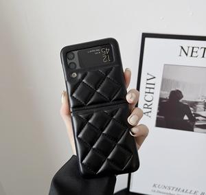 เคสป้องกันโทรศัพท์มือถือหนังเทียมพับได้สำหรับผู้หญิง,เคสป้องกันสำหรับ Samsung <span class=keywords><strong>Galaxy</strong></span> <span class=keywords><strong>Zflip3</strong></span> Z Flip 4 - Product Image 6