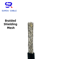 Câble de signal blindé torsadé à paire unique hautement flexible PMS 2464 24AWG 10 cœurs, câble d'encodeur, câble d'équipement d'automatisation