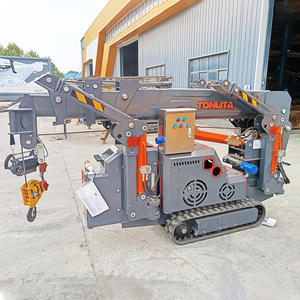 2025 nouveau <span class=keywords><strong>design</strong></span> mini grue araignée de levage 1.2t 2t 3t nouveaux produits mini grue araignée rampante Le nouvel élévateur d'araignée robuste - Product Image 1