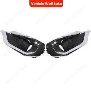 Gmc Acadia 2017-2019 - Enjoliveurs chromés pour feux antibrouillard, couvre-pare-chocs avant, garniture de calandre inférieure, matériau ABS, fixation par vis - Product Image 3