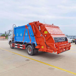 Camion Compacteur de Déchets Dongfeng 6 CBM, Petit Camion de Compression des Déchets, Prix Camion Benne de Collecte de Déchets 5-7 CBM - Product Image 3
