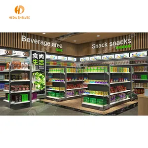 Winkel Retail Gebruikt Planken Voor Koop Supermarkt Display Stand Kruidenier Rekken